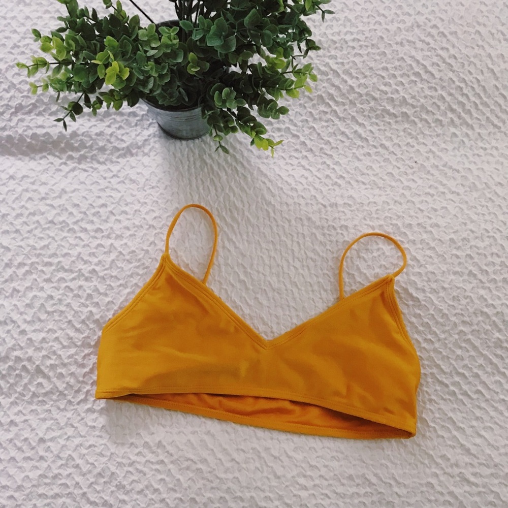 Forever 21 / Yellow Bathing Suit Top